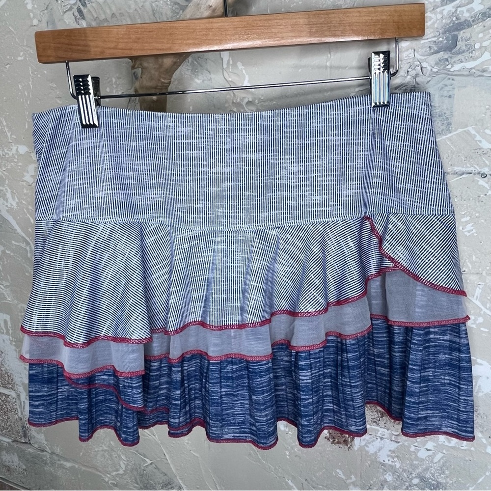 Lucky In Love L 10 12 cute tennis pickleball skirt skort athletic vintage